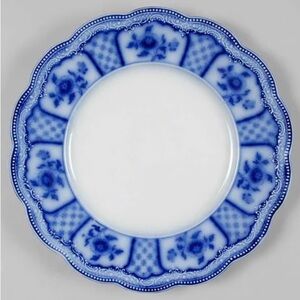 Melbourne (Flow Flow Blue/ Luncheon Plate/ by GRINDLEY